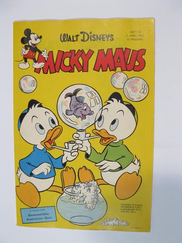 Micky maus 1962 - micky, 1962/14