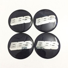 4X 60mm Schwarz Silber Für