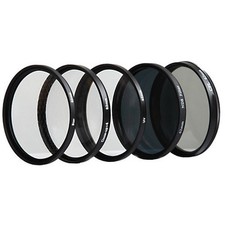 72mm Filterset: CPL UV ND8 Makro + Gitterfilter – Komplett Foto Zubehör