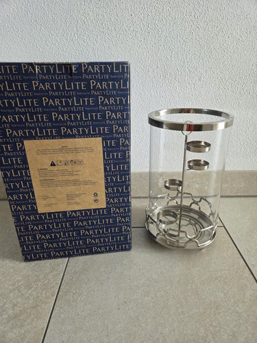 Partylite windlicht geo link - windlicht,