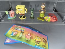 Satz - Spongebob ECUADOR 2015 Kennungsvarianten  Figuren + Spielzeuge + alle BPZ