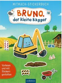Mitmach stickerbuch bruno - mitmach-stickerbuch,