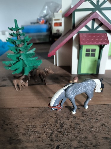 Playmobil waldhütte mit - waldhütte,