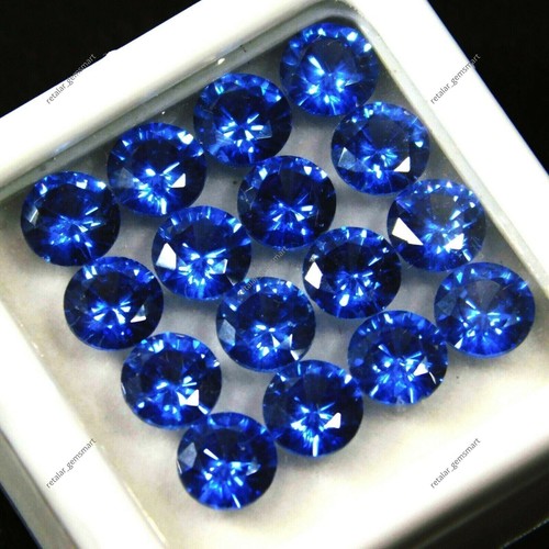 Natürlicher blauer saphir - natürlicher, set