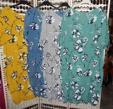 Sommer Ballon Kleid Floral