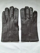 dunkelbraune Echt-Leder