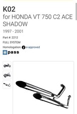 Honda vt750 1997 2002 - vt750,