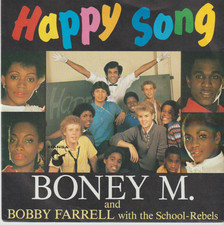 7"- Boney M. - Happy Song - Hansa 106909 - D 1984