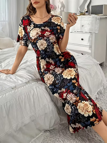 Damen nachthemd nachtkleid - damen, nachthemd,