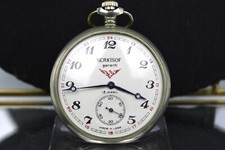 Vintage Serkisof Eisenbahner Taschenuhr, UdSSR