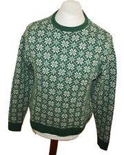 GANT HERREN ISLANDER NORWEGER  WOLLE Pullover Gr M Sweatshirt Sweater PATCHES