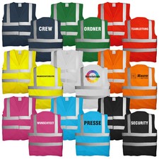 Warnweste mit Logo Motiv