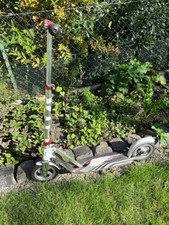 Roller Scooter, HUDORA, Big Wheel Air 205, Aluminium, silber-weiß