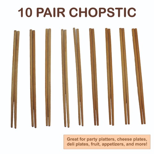 Bambus holz essstäbchen - essstäbchen, 10