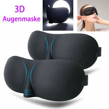 Schlafmaske Augenmaske 3D Damen Herren Schlafbrille Reise Maske Augenbinde