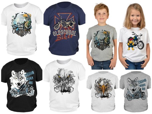 Kinder biker shirt - biker, motorrad