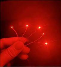 10 x Rote  SMD LED 0402