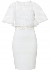 Festliches kleid mit spitze - mit,