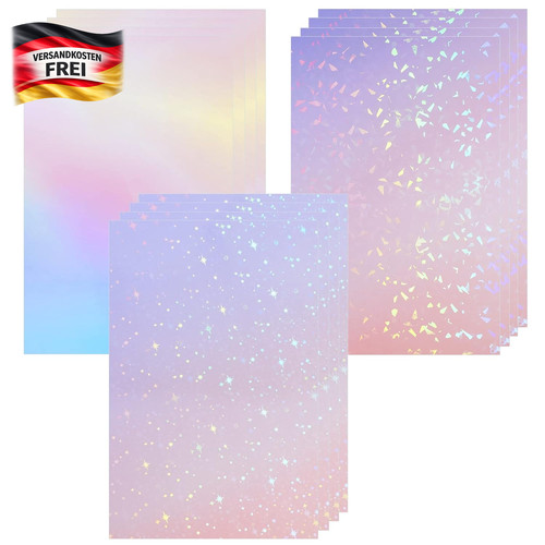 Hologrammfolie set blatt - hologrammfolie, a4