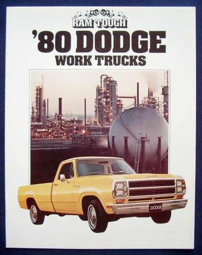 Prospekt brochure 1980 dodge - 1980,