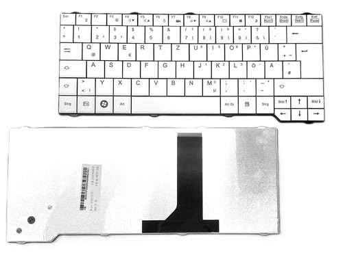 Weiß tastatur keyboard - de,