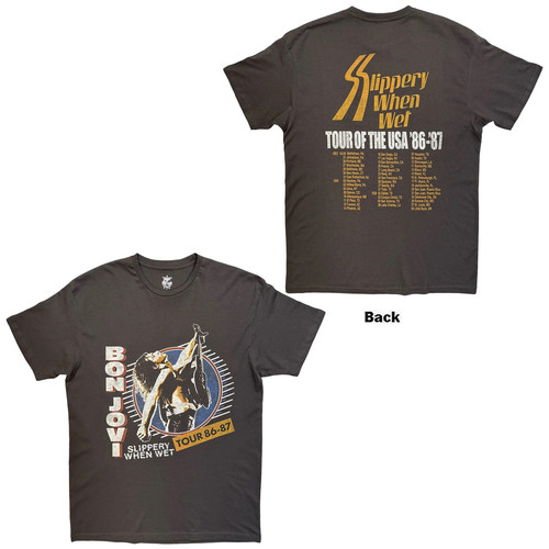 Bon jovi shirt slippery - t-shirt:,