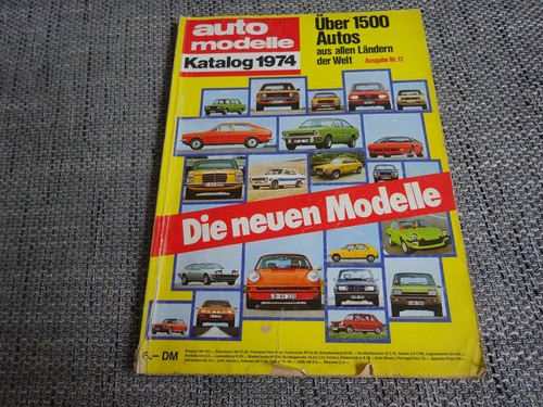 Auto katalog 1974 - auto,