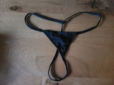 Damen Tangas Schwarz Sexy Plus Size Erotik Unterwäsche Dessous