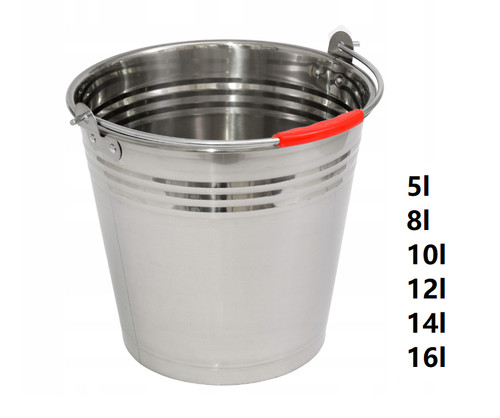 Edelstahleimer metalleimer - edelstahleimer,