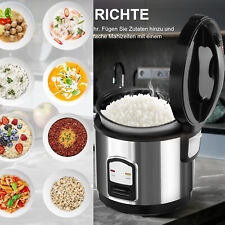 Reiskocher Multikocher Dampfgarer Reis Kochtopf Schnellkochtopf Edelstahl DHL