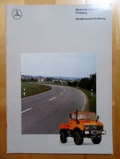 Broschüre, Prospekt, Mercedes