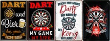 Blechschild 20x30 DART Bier