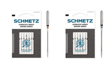 SCHMETZ -10 Nähmaschinen-Nadeln-Overlock Jersey-ELx705 SUK CF-80/12 + 90/12