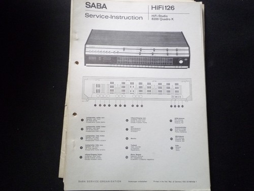 Original service manual - service,