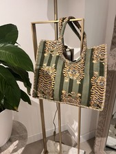 Gesteppt Shopper aus Baumwolle