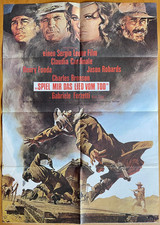 SPIEL MIR DAS LIED VOM TOD - Movieposter / Filmplakat - Western Klassiker
