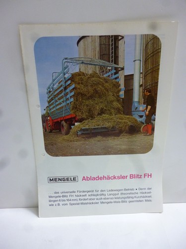 Original schlepper prospekt - original,