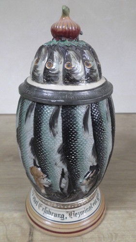 Figurenkrug bierkrug fische - bierkrug,