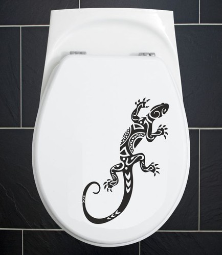 Deckel aufkleber klo - wc,