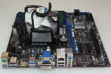 MSI B85M-E45 MS-7817 Mainboard 1150 Intel B85 Inkl. CPU i5 @ 3,50Ghz + 16 GB ###
