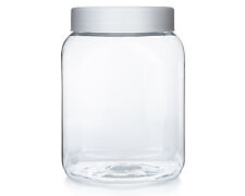 400ml Aufbewahrungsbecher Becher mit Deckel Plastikdose Schraubdose Gewürzdosen