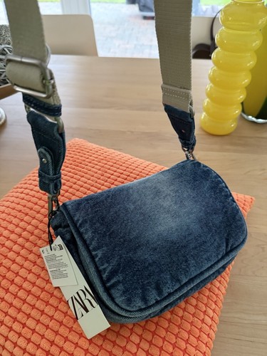 Zara bag denim jeanstasche - denim, jeanstasche/