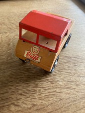Steiff Unimog Holz/Blech/Kunststoff Vintage ca. 12 cm s. Bild