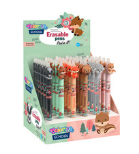 CoolPack CLICK CLACK Radierbarer Gelschreiber WALD  verschiedene Motive nachfüll