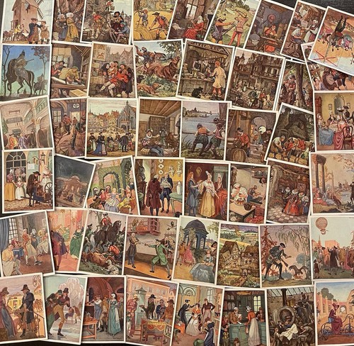 Sammelbilder deutsche kultur - -,