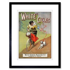 White Cycles alte Werbung