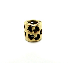 *TRAUM* PANDORA Charm Herztrommel Liebe 585 Gold 14K Original Ale Luxury edel