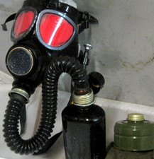 Gasmaske Flasche Gummi