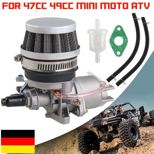 49ccm vergaser luftfilter - vergaser, +