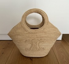 Celine geflochtene Korbtasche